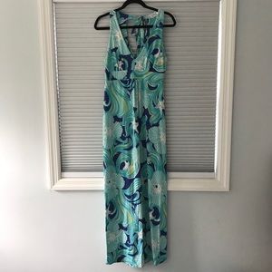 Lilly Pulitzer V-neck Maxi Dress